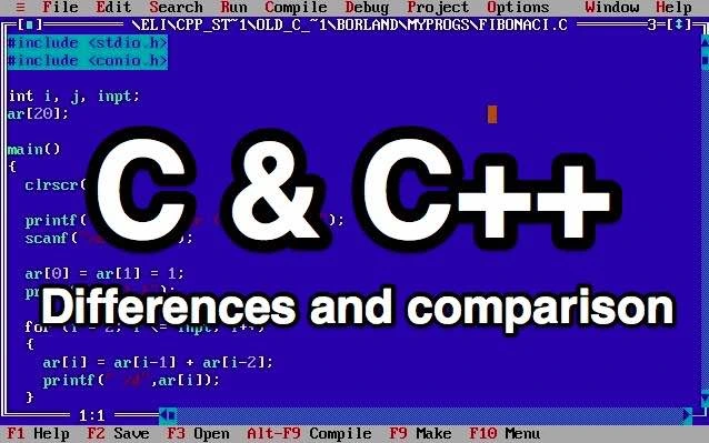 Perbedaan C dan C++